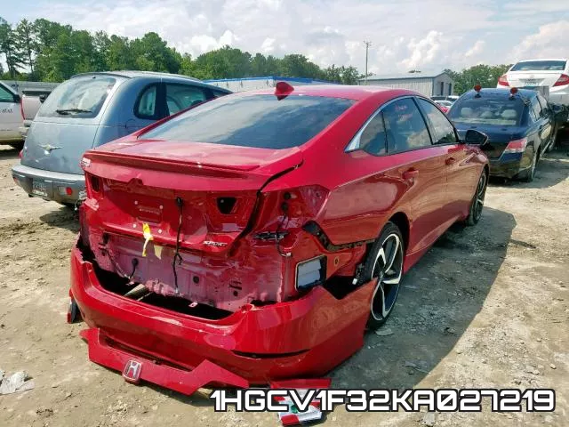 1HGCV1F32KA027219 фото 5
