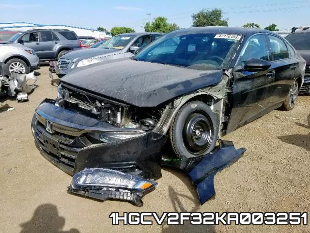 1HGCV2F32KA003251 фото 3