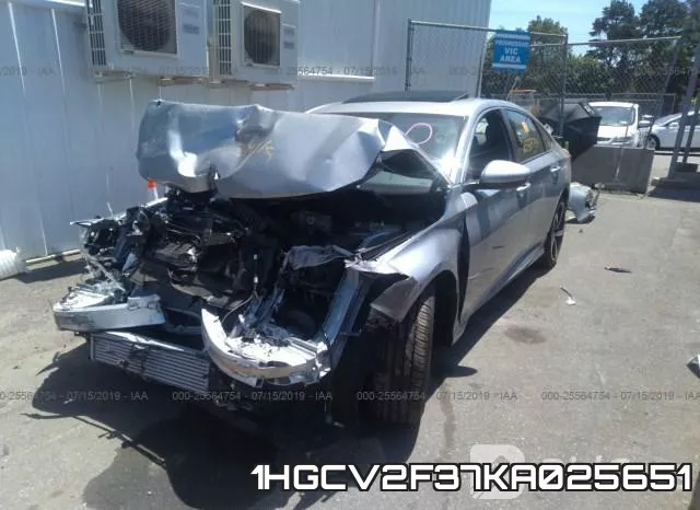 1HGCV2F37KA025651 фото 3