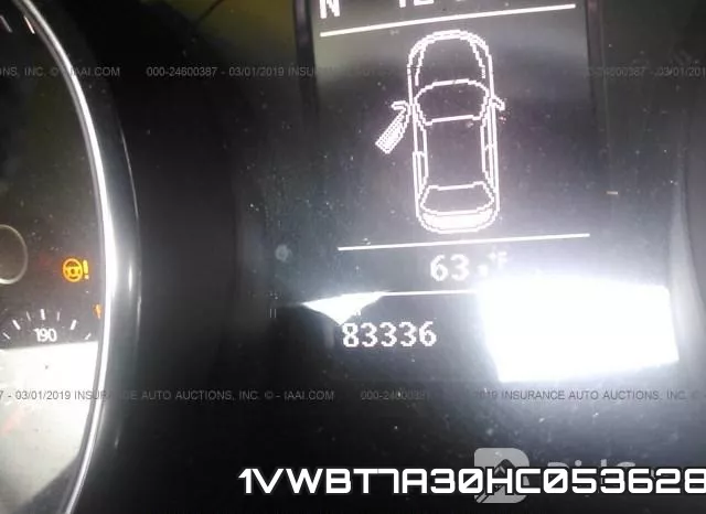 1VWBT7A30HC053628 фото 8
