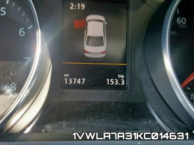 1VWLA7A31KC014631 фото 9