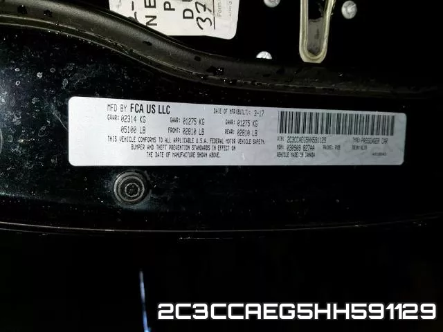 2C3CCAEG5HH591129 фото 2