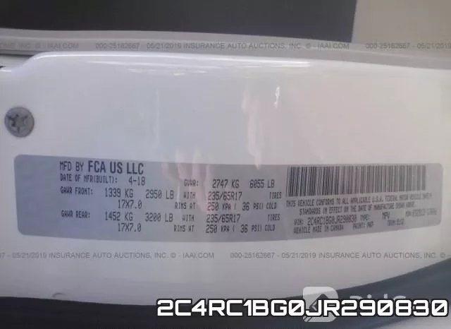 2C4RC1BG0JR290830 фото 10
