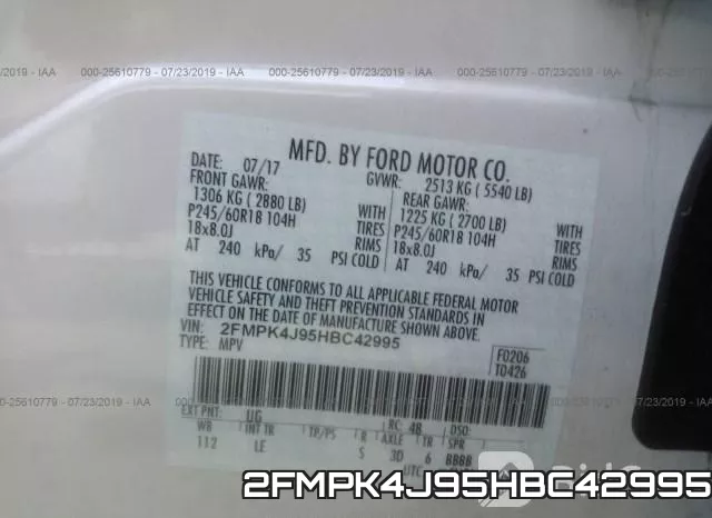 2FMPK4J95HBC42995 фото 10