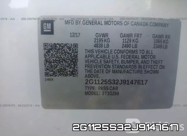 2G1125S32J9147617 фото 10