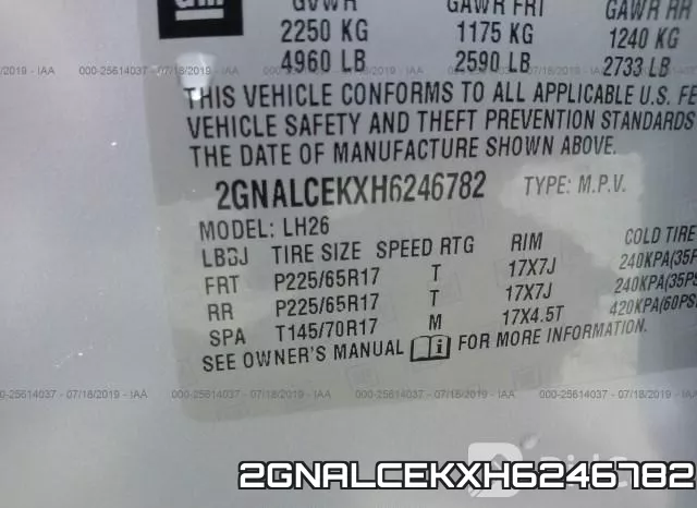 2GNALCEKXH6246782 фото 10