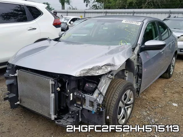 2HGFC2F52HH575113 фото 3