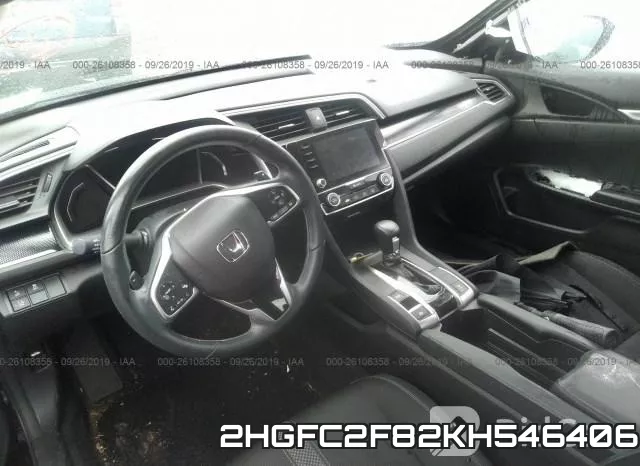 2HGFC2F82KH546406 фото 6