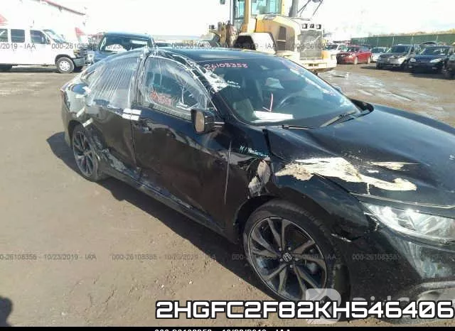 2HGFC2F82KH546406 фото 7