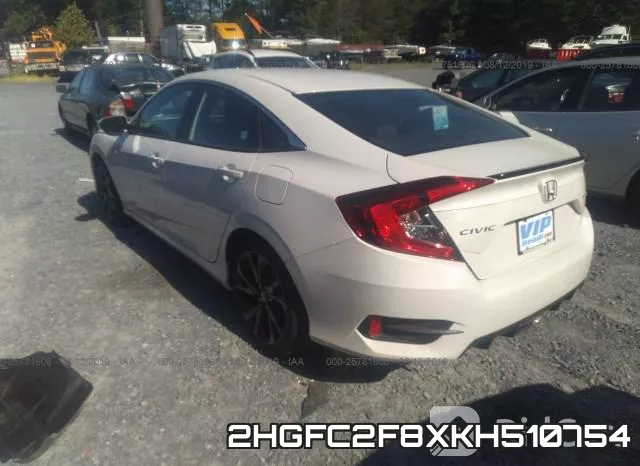 2HGFC2F8XKH510754 фото 4