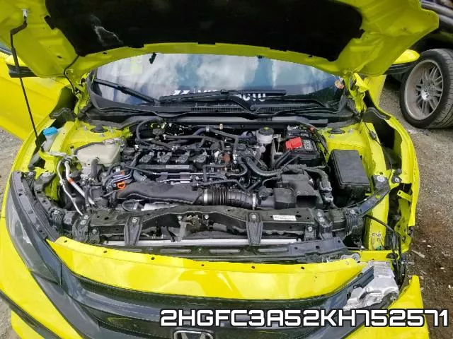 2HGFC3A52KH752571 фото 8