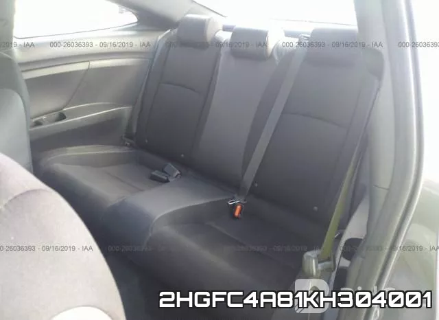2HGFC4A81KH304001 фото 9