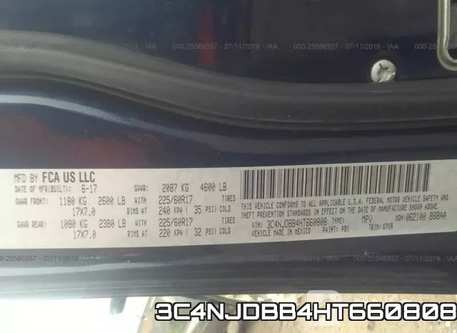 3C4NJDBB4HT660808 фото 10