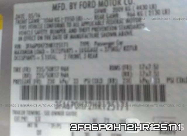3FA6P0H72HR125171 фото 10