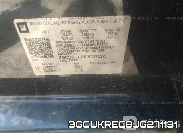 3GCUKREC8JG271131 фото 10