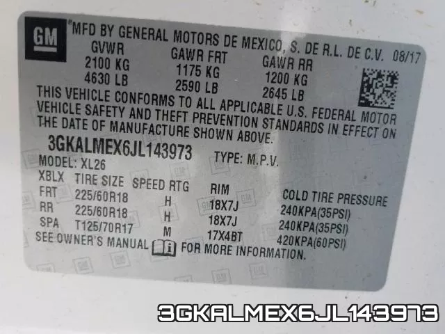 3GKALMEX6JL143973 фото 2