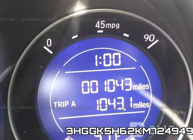 3HGGK5H62KM724949 фото 8