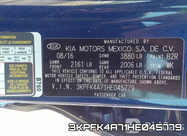 3KPFK4A71HE045779 фото 10