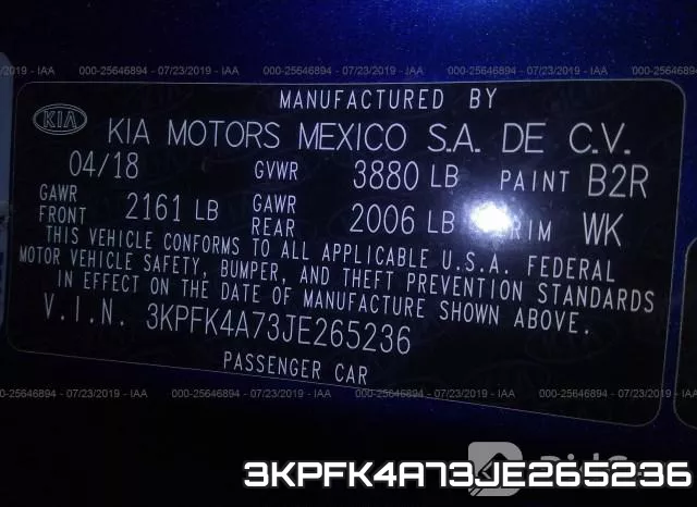 3KPFK4A73JE265236 фото 10
