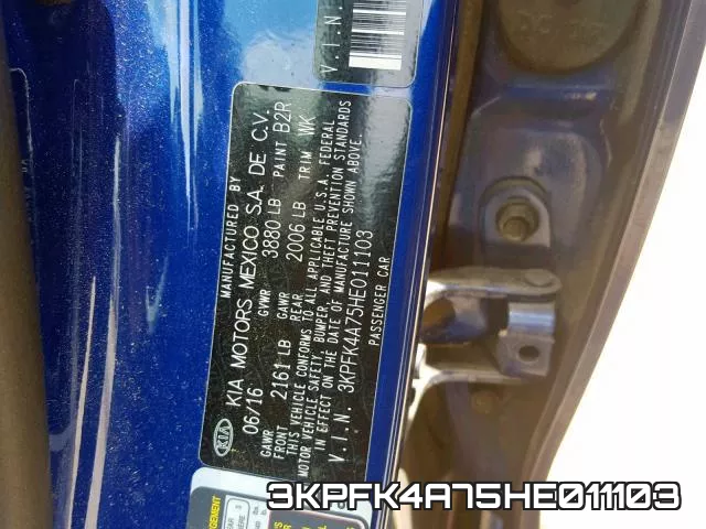 3KPFK4A75HE011103 фото 2