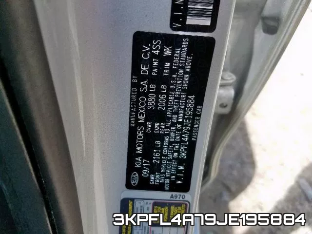3KPFL4A79JE195884 фото 2