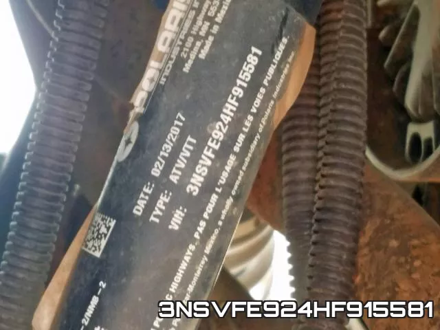 3NSVFE924HF915581 фото 2