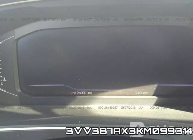 3VV3B7AX3KM099314 фото 8
