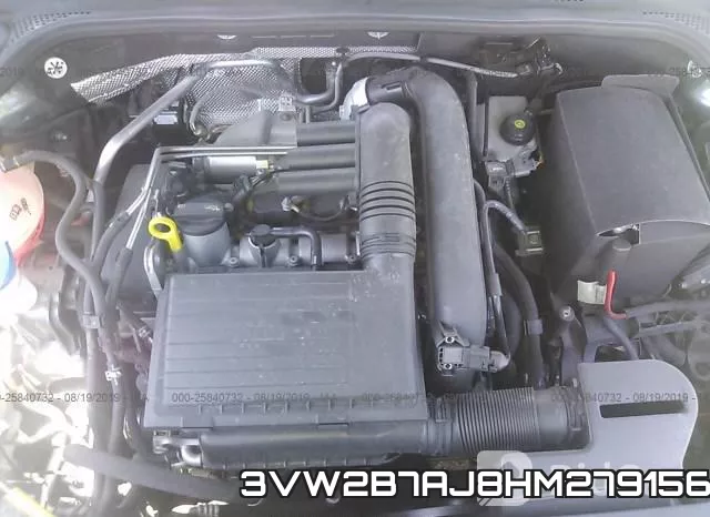 3VW2B7AJ8HM279156 фото 2