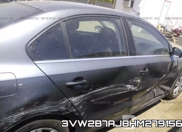 3VW2B7AJ8HM279156 фото 7
