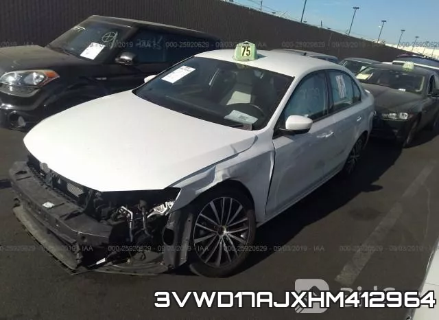 3VWD17AJXHM412964 фото 3