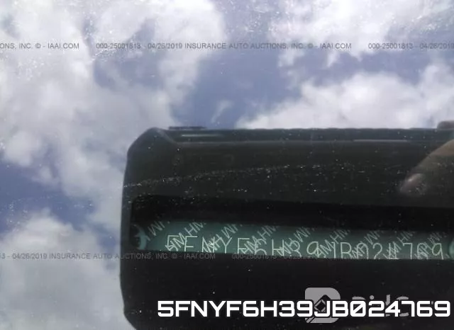 5FNYF6H39JB024769 фото 10