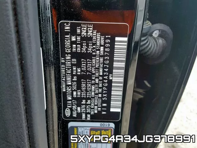 5XYPG4A34JG378991 фото 2