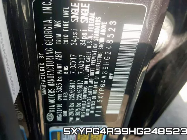 5XYPG4A39HG248523 фото 2