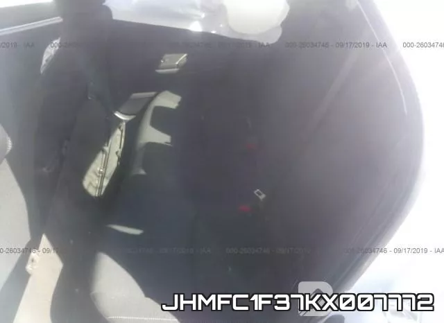 JHMFC1F37KX007772 фото 9