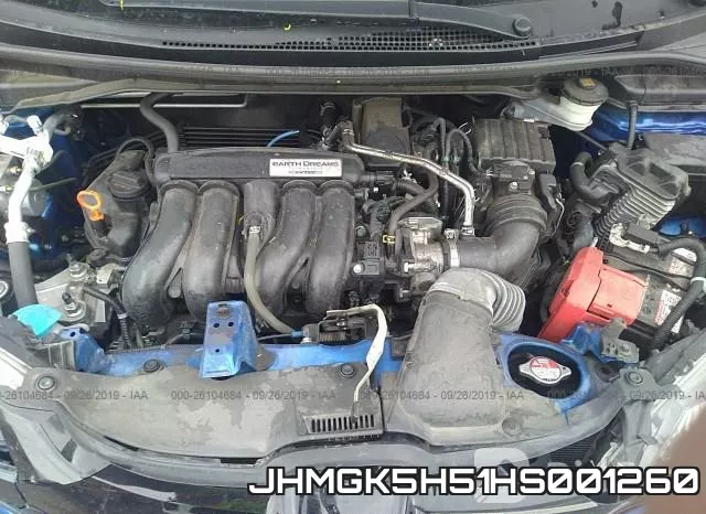 JHMGK5H51HS001260 фото 2
