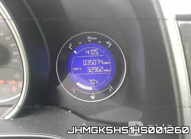 JHMGK5H51HS001260 фото 8