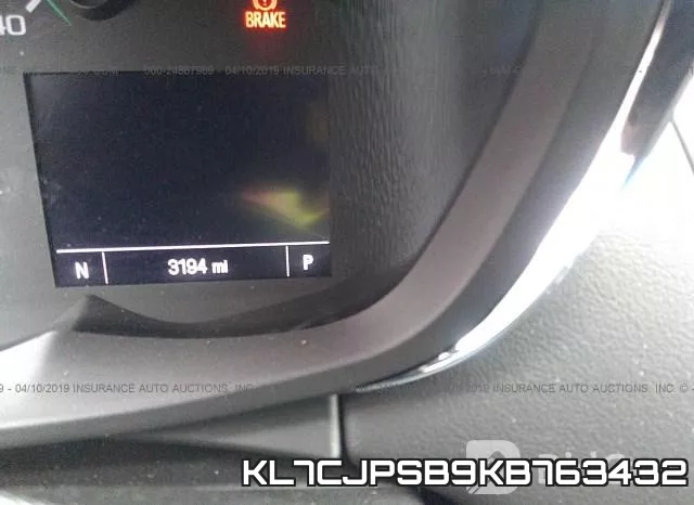 KL7CJPSB9KB763432 фото 8