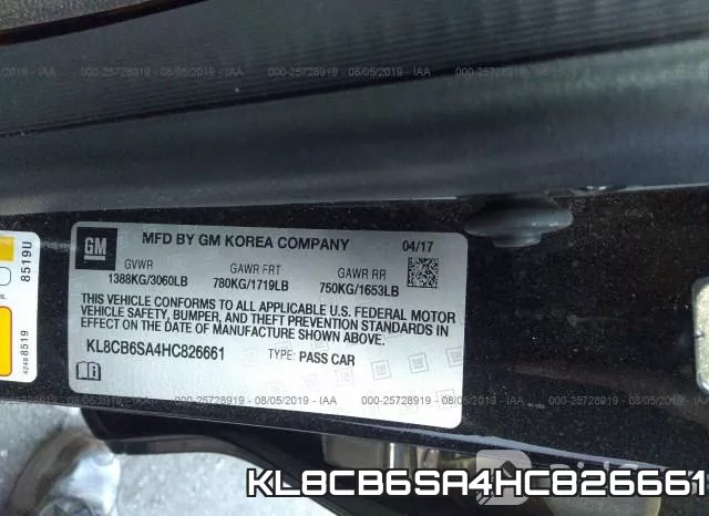 KL8CB6SA4HC826661 фото 9