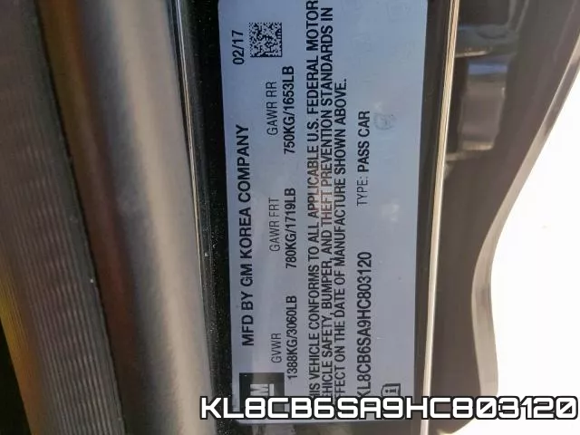 KL8CB6SA9HC803120 фото 2