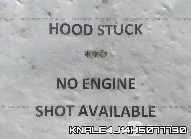 KNALC4J14H5077730 фото 2