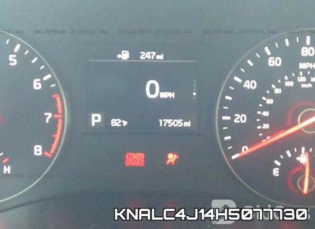 KNALC4J14H5077730 фото 8