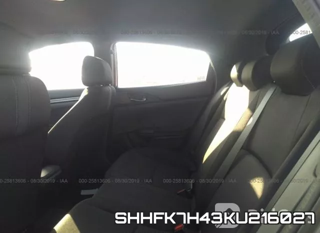 SHHFK7H43KU216027 фото 9