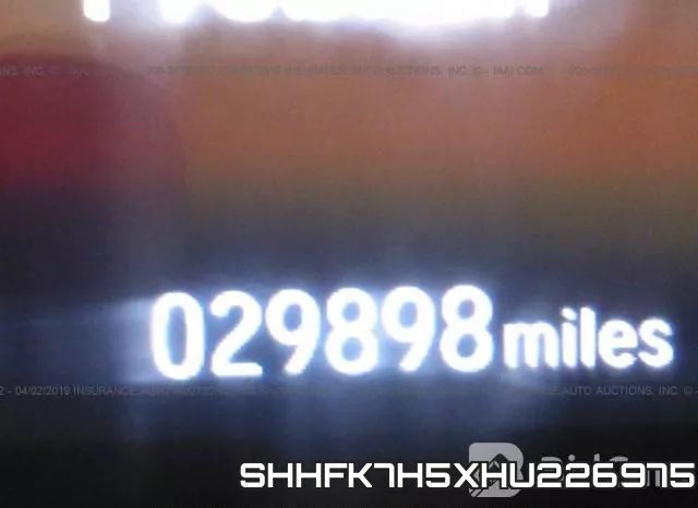 SHHFK7H5XHU226975 фото 8