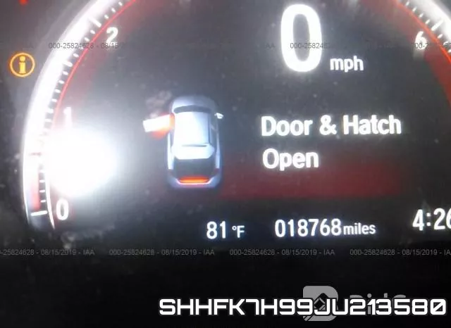 SHHFK7H99JU213580 фото 8