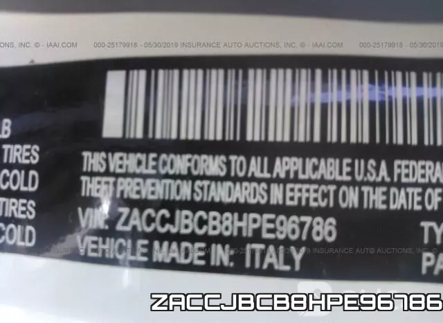 ZACCJBCB8HPE96786 фото 9
