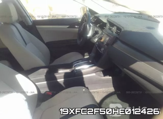 19XFC2F50HE012426 фото 6