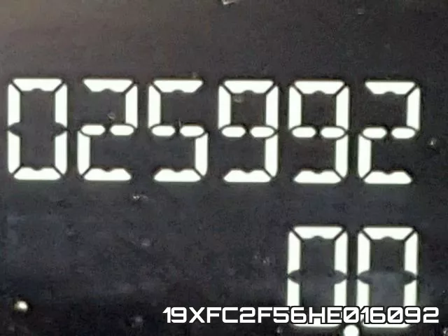 19XFC2F56HE016092 фото 8