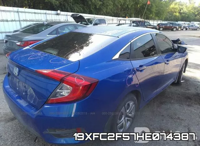 19XFC2F57HE074387 фото 5