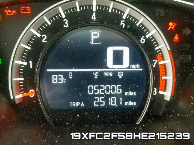 19XFC2F58HE215239 фото 9