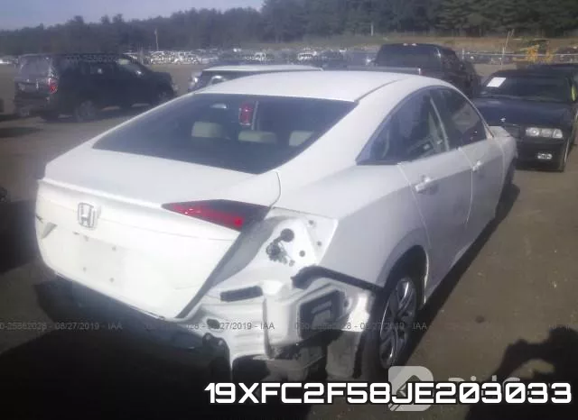 19XFC2F58JE203033 фото 5